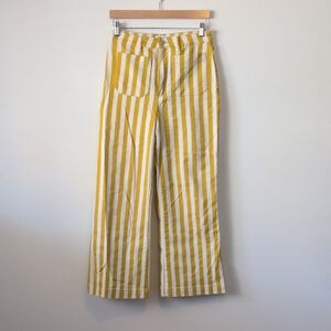 ROLLA'S Mustard and White Striped Apparel